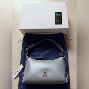 Dooney & Bourke Penrose Hobo 25 in Stone